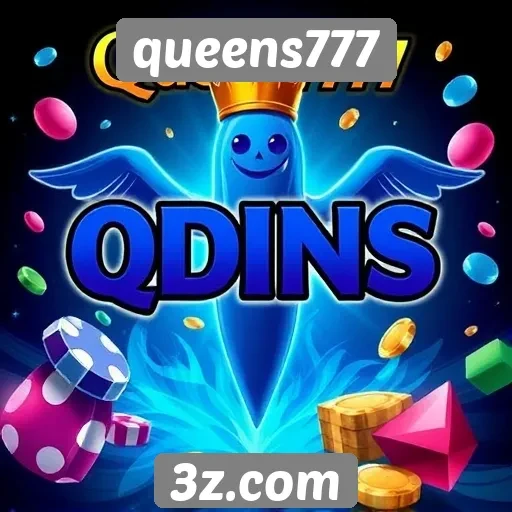 Exploração das categorias de jogos disponíveis no queens777