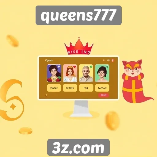 Usabilidade e design da interface do queens777